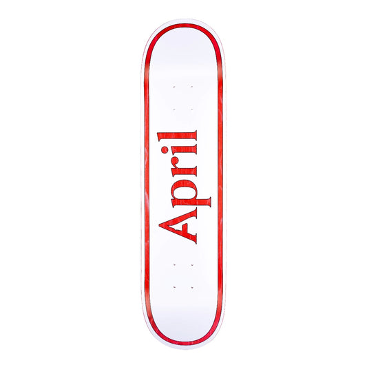 APRIL WHITE LOGO OG 8.25