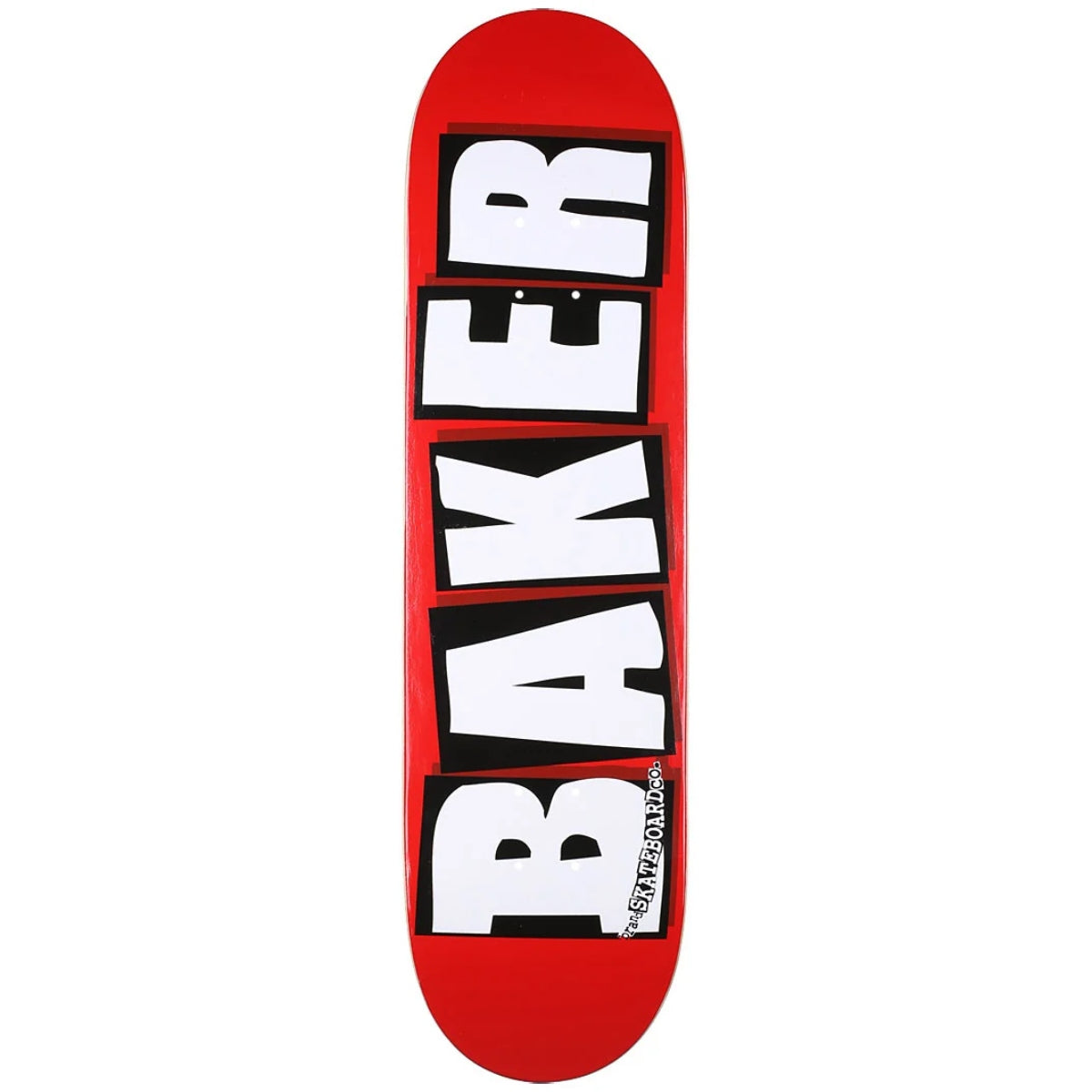BAKER TEAM BRAND LOGO WHITE DECK 8.50