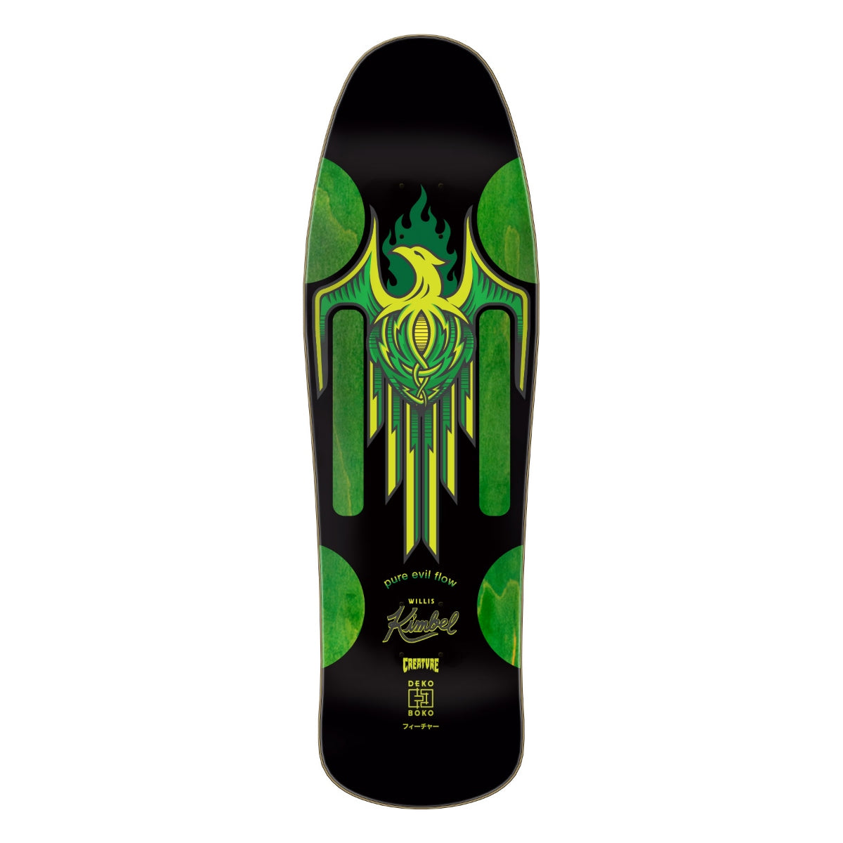 Creature Kimbel Origins Part Deux Pro Skateboard Deck 9.57in x 31.75