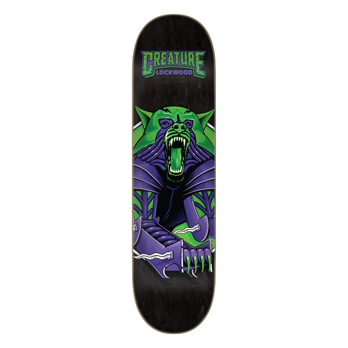 Creature Lockwood Robo Wolf Pro Skateboard Deck 8.25in x 32.04in