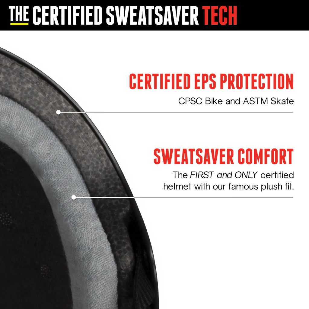 THE Certified Sweatsaver Helmet - Matte White XL/XXL