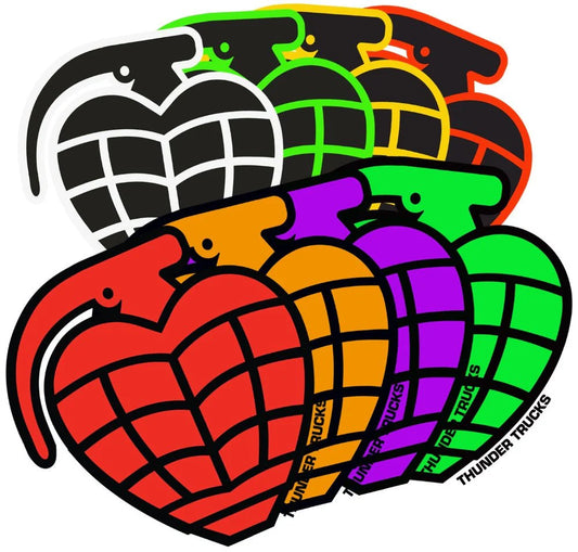 THUNDER GRENADE DIECUT STICKER